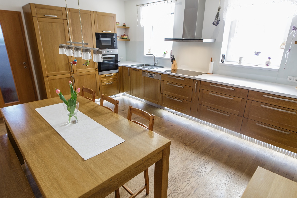 Family house  - Most of the storage space is provided by large-capacity drawers which make it easy to reach all their content.